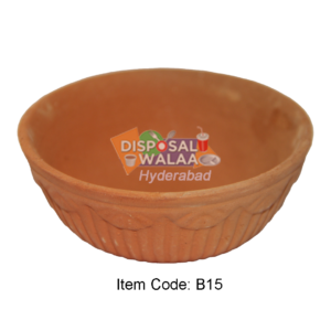 Earthen B15 Bowl – 100 Pcs