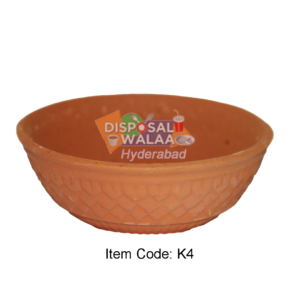 Earthen K4 Cup – 80 Pcs